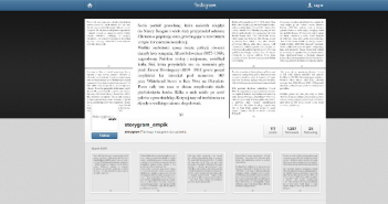 Livros pelo Instagram storygram