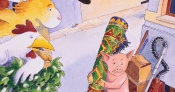 Um porco vem morar aqui (Claudia Fries) capa_um_porco_vem_morar_aqui