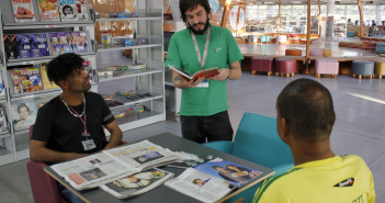 Confira a programação gratuita da Biblioteca Parque Villa-Lobos para setembro 07.08 - Leitura ao Pé do Ouvido - Equipe BVL 3
