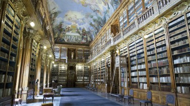 Strahov Library - Original Baroque Cabinets, Prague