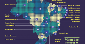 O escritor mais importante de cada Estado mapa-dos-escritores_superinteressante