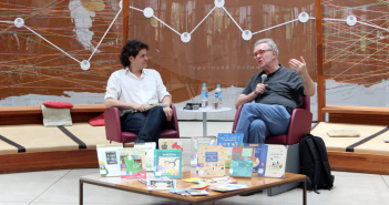 Ricardo Azevedo no Segundas Intenções Crédito: Equipe SP Leituras