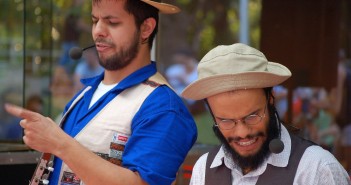 Contação de história, sessão de cinema e até xadrez marcam o fim de semana Crédito: Lendro Kenji