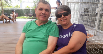 Música, literatura ou yoga, tanto faz! Casal aproveita a programação da BVL Foto: Equipe SP Leituras.