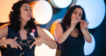 BVL tem fim de semana recheado de atividades Mirela Estelles e Amarillis Reto. Foto: Agência Ophelia - Itaú Cultural.