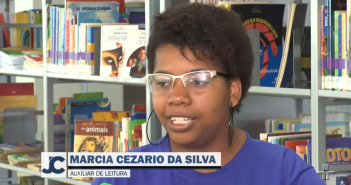 Matéria sobre Machado de Assis é gravada na BVL TV Cultura / Reprodução