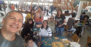 Família em férias na cidade aproveita o fim de semana na BVL Foto: Equipe SP Leituras.
