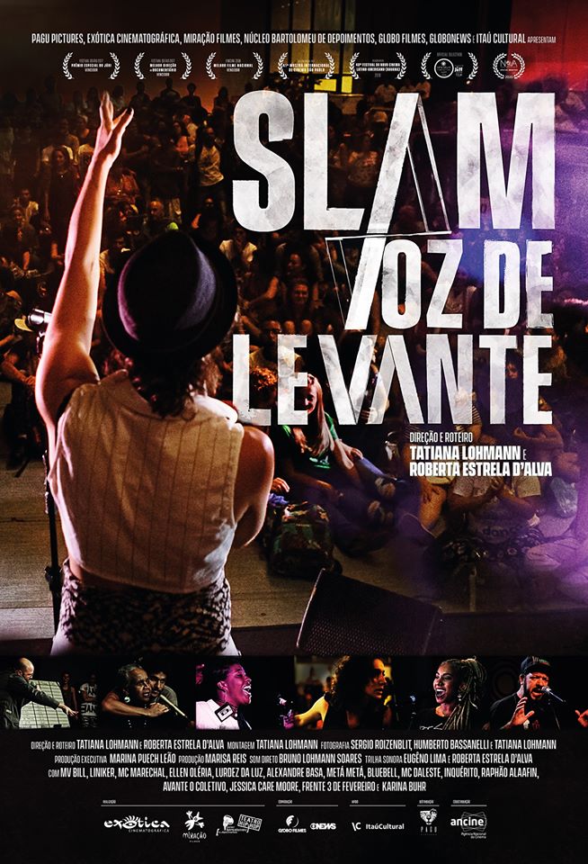 Exibição do documentário “Slam: Voz de levante” seguido de debate com as diretoras
