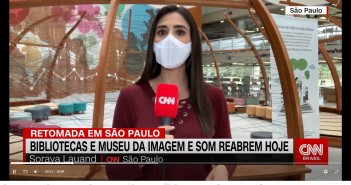 Reabertura da BVL é tema de matéria na TV