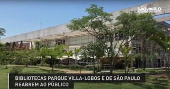Reabertura da BSP e da BVL é tema de reportagem do Governo de SP Reportagem SECEC