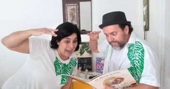 Venha participar das contações de histórias presenciais em janeiro Cia. Arte Raiz. Foto: Acervo pessoal.